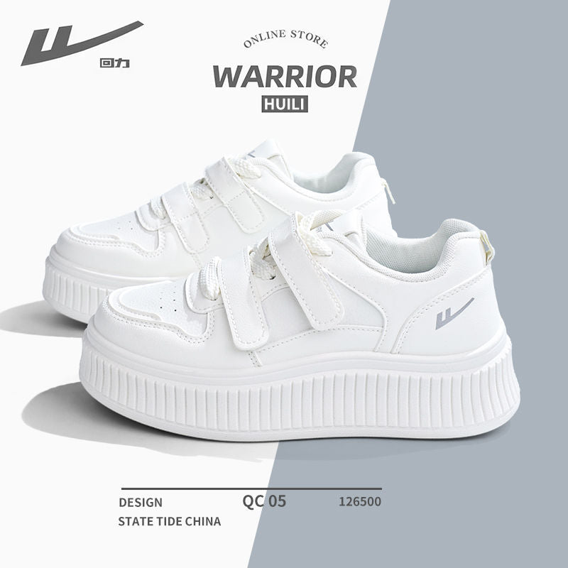 👟 Warrior Women's Platform Sneakers – Campus Style 2025