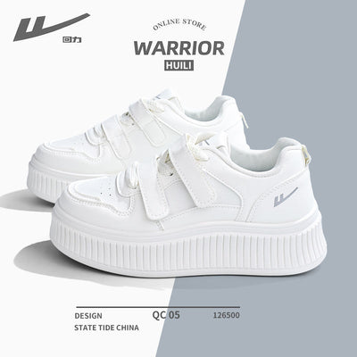 👟 Warrior Women's Platform Sneakers – Campus Style 2025