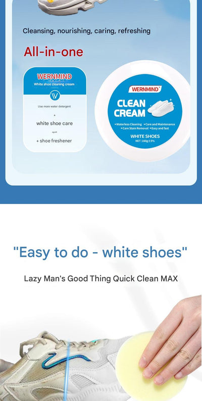 🧴 WERNMIND Shoe Cleaning Cream – 160g