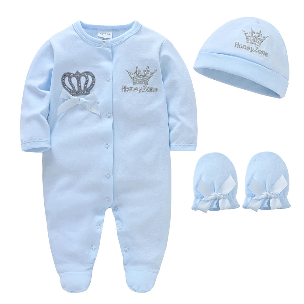 4-Piece Baby Clothing Set – 100% Cotton &; Ultra-Soft 👶✨