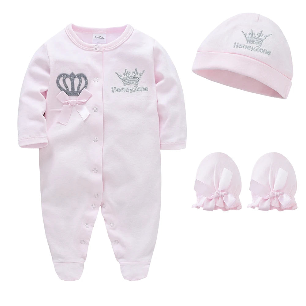 4-Piece Baby Clothing Set – 100% Cotton &; Ultra-Soft 👶✨