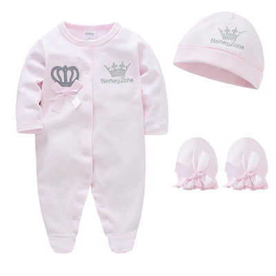 4-Piece Baby Clothing Set – 100% Cotton &; Ultra-Soft 👶✨