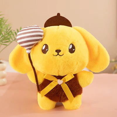8-Inch Cinnamon Dog Plush Toy – Soft &Adorable Gift