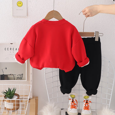 Boys' Autumn Sweater Set – Trendy & Comfortable