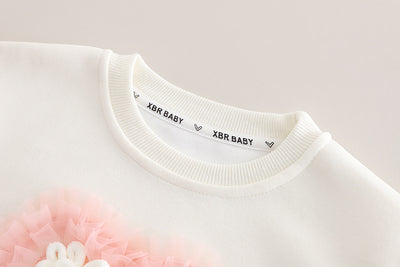 2025  Baby Girl Love Sweater Two-Piece Set – Adorable & Cozy