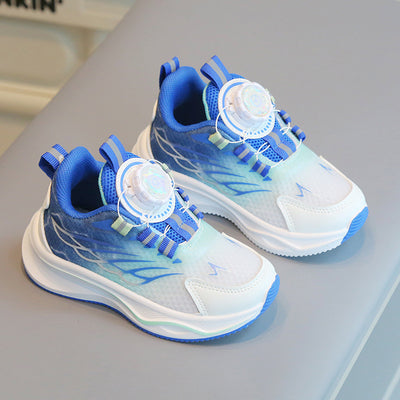 2025 Shoes with Rotating Button – Soft Sole Baby Running
