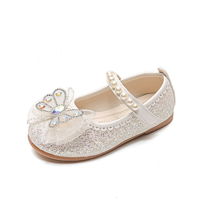 Bow PU Leather Shoes for Girls - Stylish &Comfortable Footwear