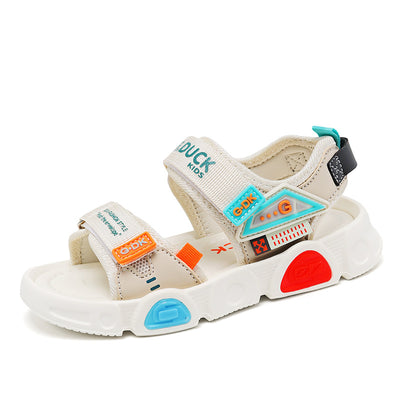 Little Yellow Duck Cartoon Beach Shoes