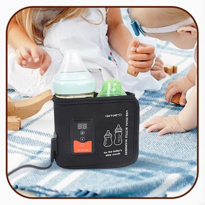 Portable Baby Bottle Insulation Sleeve – USB Powered Bottle Warmer