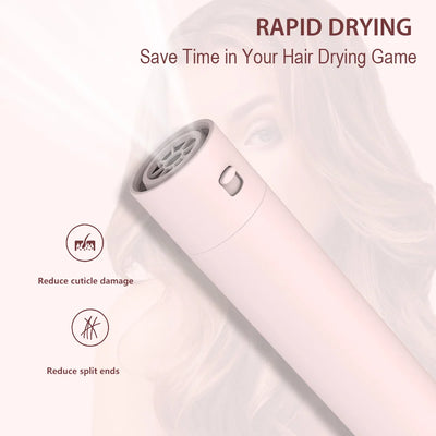 LISAPRO 5-in-1 Detachable Hair Dryer Brush – Style, Dry & Curl in One