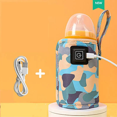 Bottle Thermal Warmer Bag - Portable Insulated Baby Bottle Keeper