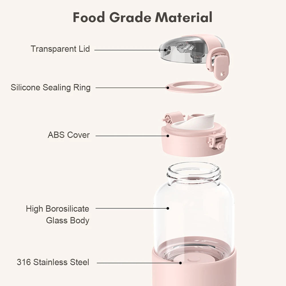 Portable Electric Baby Bottle Warmer – 300ML USB Rechargeable