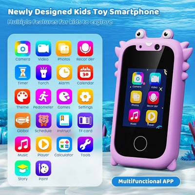 📱 Kids Smart Phone Toy – Learn, Play &amp; Capture Fun Moments!