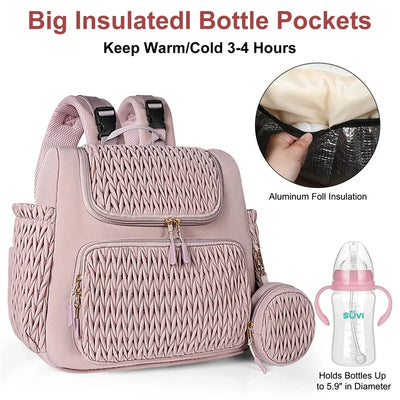 Mommy Bag – Large Capacity Diaper Backpack for Moms on the Go