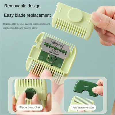 2-in-1 Baby Haircut &amp; Hairdressing Comb – Trim &amp; Style with Ease ✂️👶