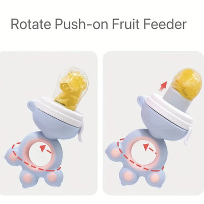 🐾 Baby Nibbler Pacifier - Fruit Dispenser &amp; Teething Ring