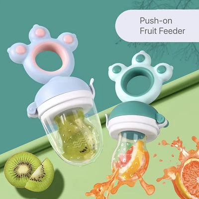 🐾 Baby Nibbler Pacifier - Fruit Dispenser &amp; Teething Ring