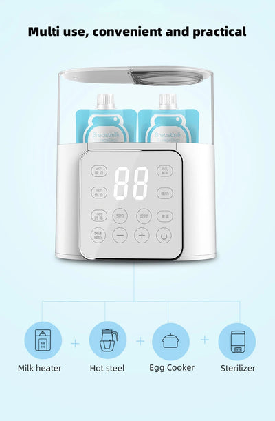 Multi-Function Baby Feeding Bottle Warmer &amp; Sterilizer