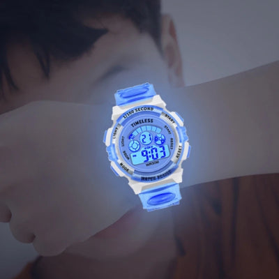 Colorful LED Digital Watch for Kids – Fun, Functional, and Full of Style