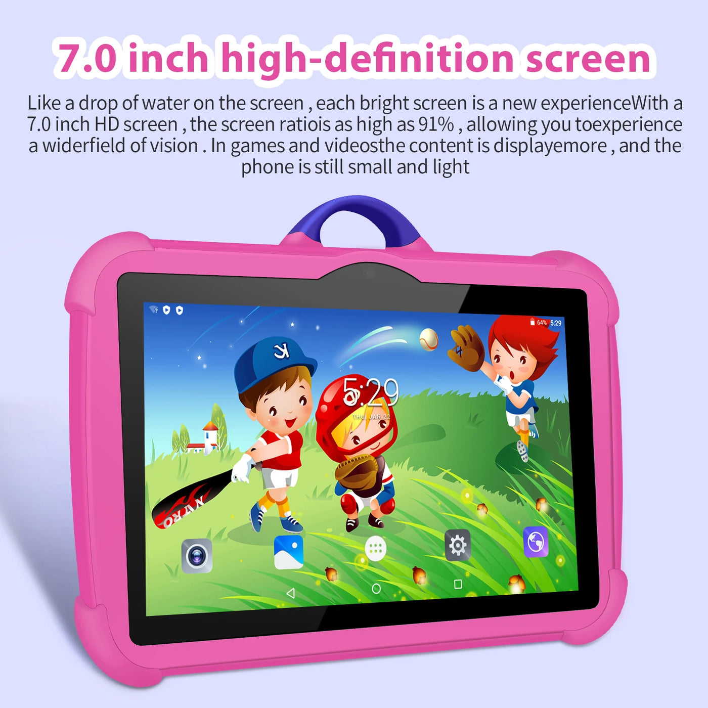 📱 7-Inch Android Kids Tablet – Educational &amp; Entertainment Hub