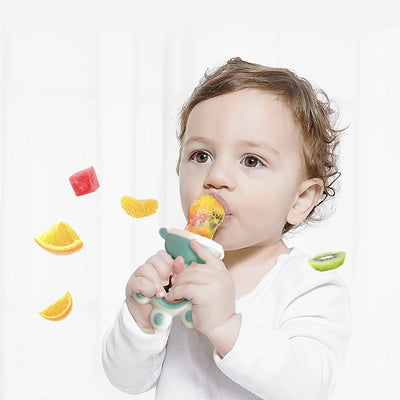 🐾 Baby Nibbler Pacifier - Fruit Dispenser &amp; Teething Ring