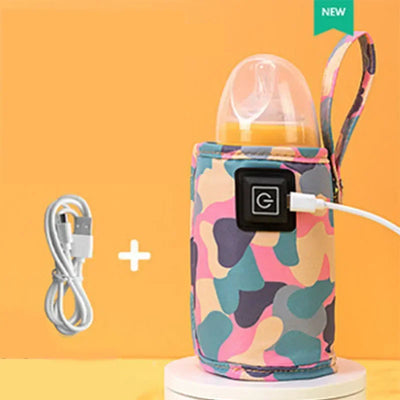 Bottle Thermal Warmer Bag - Portable Insulated Baby Bottle Keeper