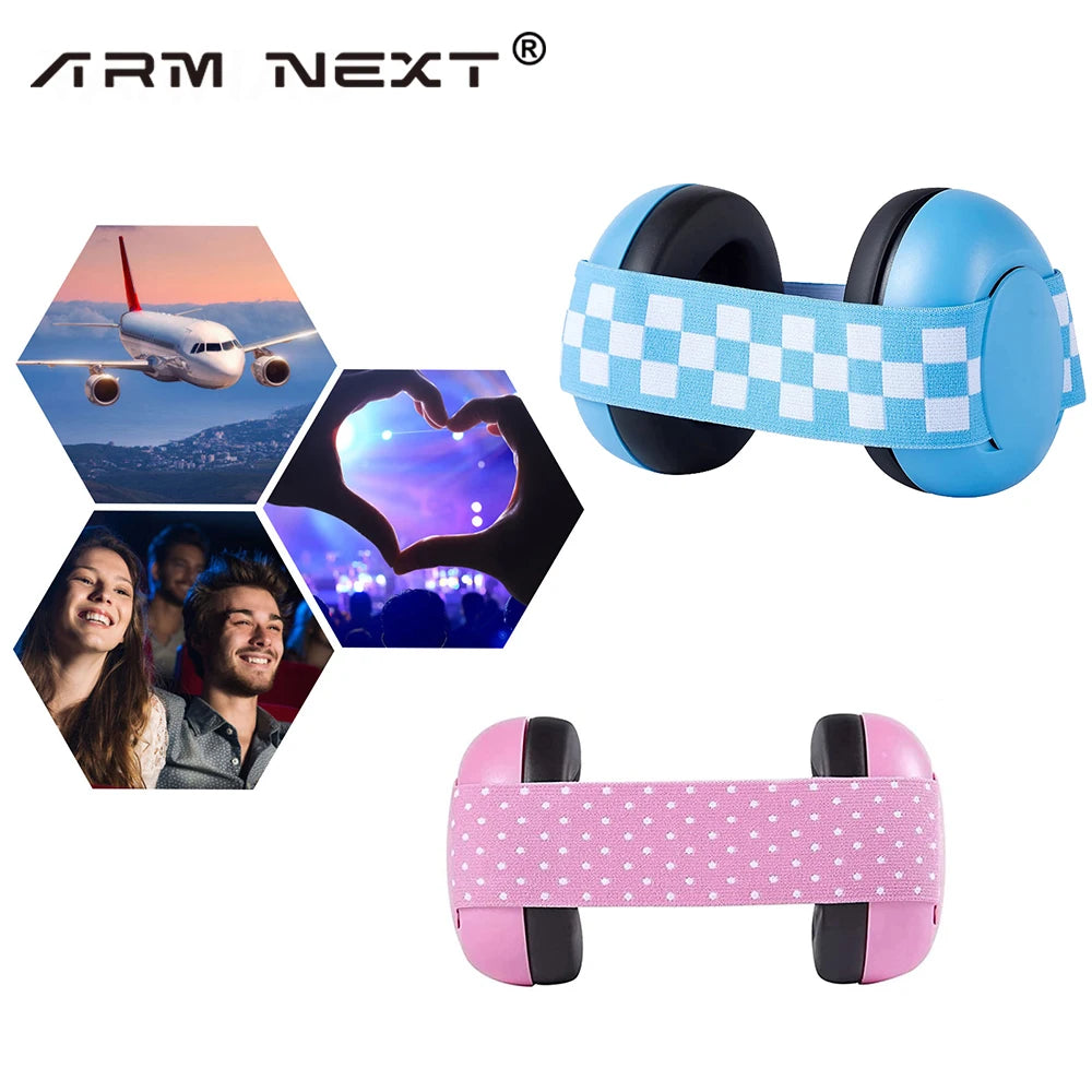 ARM NEXT Baby Anti-Noise Headphones – Comfortable Earmuffs for Children 🎧✨