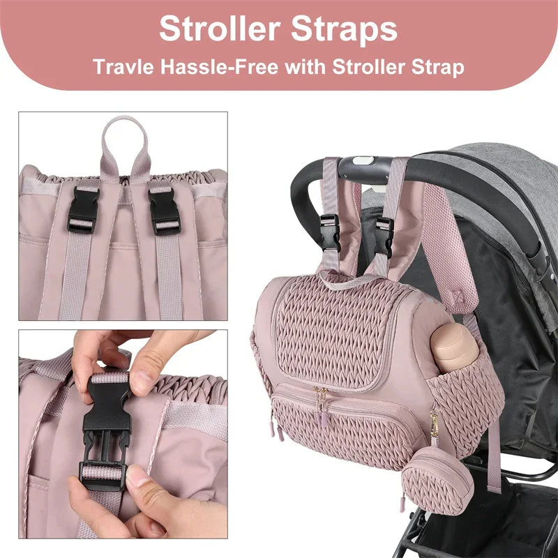 Mommy Bag – Large Capacity Diaper Backpack for Moms on the Go