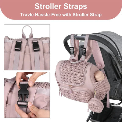 Mommy Bag – Large Capacity Diaper Backpack for Moms on the Go