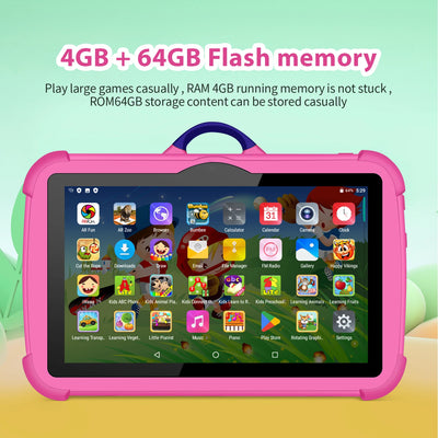 📱 7-Inch Android Kids Tablet – Educational &amp; Entertainment Hub
