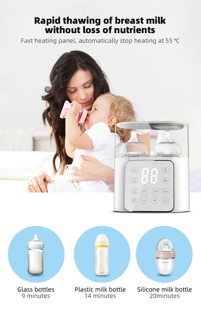 Multi-Function Baby Feeding Bottle Warmer &amp; Sterilizer