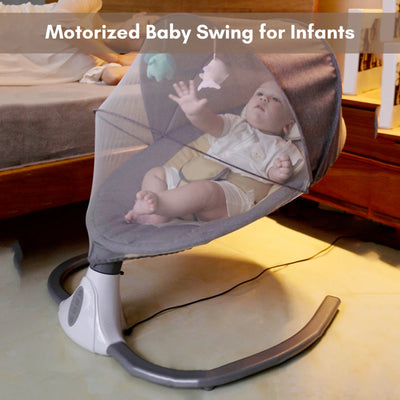 Putybudy S-Y608 Motorized Baby Swing – Comfort, Safety &Soothing in One