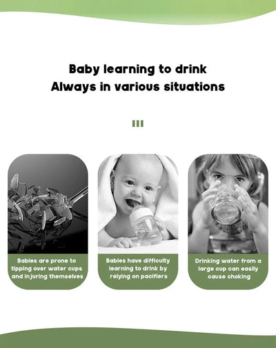 280ML Dinosaur Baby Feeding Cup – Stainless Steel Thermos Straw Cup