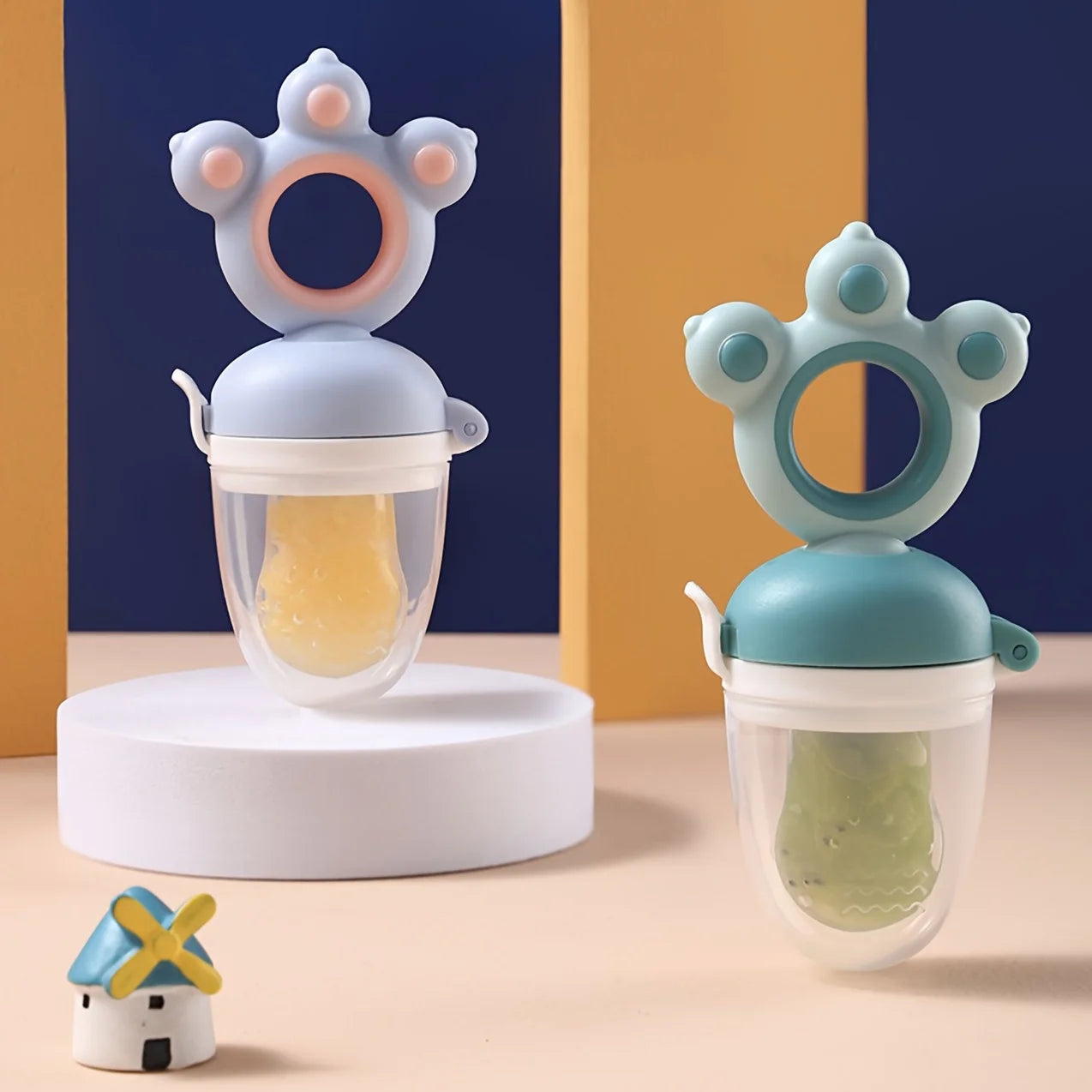 🐾 Baby Nibbler Pacifier - Fruit Dispenser &amp; Teething Ring