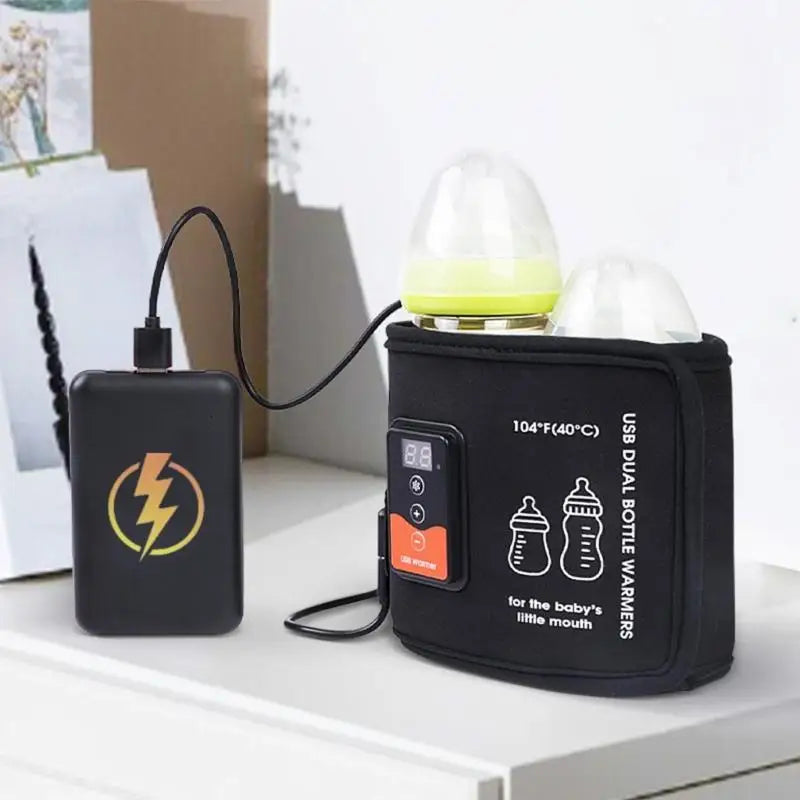 Portable Baby Bottle Insulation Sleeve – USB Powered Bottle Warmer