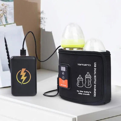 Portable Baby Bottle Insulation Sleeve – USB Powered Bottle Warmer