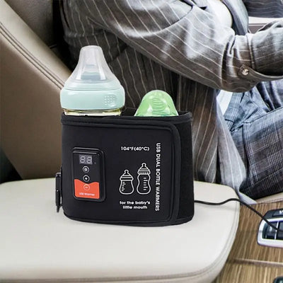 Portable Baby Bottle Insulation Sleeve – USB Powered Bottle Warmer