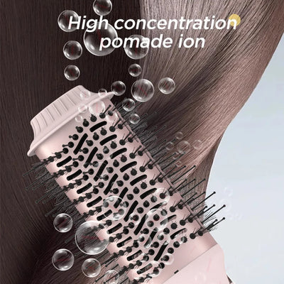LISAPRO 5-in-1 Detachable Hair Dryer Brush – Style, Dry & Curl in One