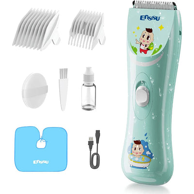 Baby Hair Clippers – Quiet, Waterproof & Cordless Trimmer for Kids and Toddlers