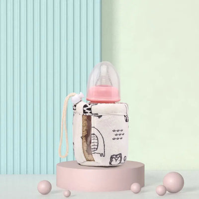 Baby Bottle Storage Bag – Insulation Bag & Mommy Clutch for Stroller