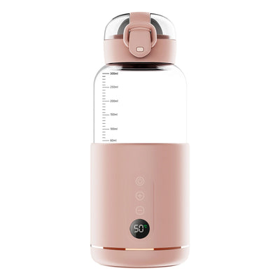 Portable Electric Baby Bottle Warmer – 300ML USB Rechargeable