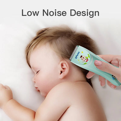 Baby Hair Clippers – Quiet, Waterproof & Cordless Trimmer for Kids and Toddlers