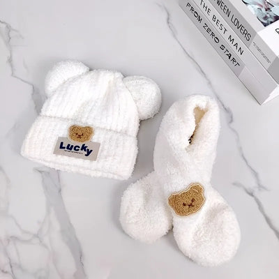 Winter Baby Hat &amp; Scarf Set – Warm &amp; Adorable ❄️🧢