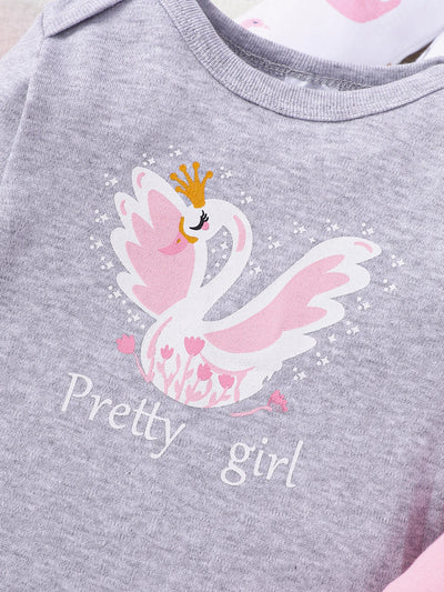 🌈 3 Pack Baby Bodysuits - Magical Unicorn Series 🦄