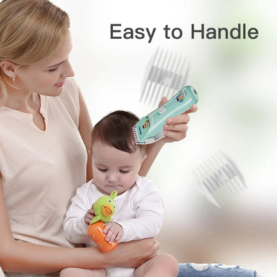 Baby Hair Clippers – Quiet, Waterproof & Cordless Trimmer for Kids and Toddlers