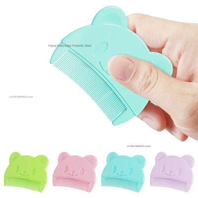 Baby Head Fat Comb &Soft Silicone Brush 🍼✨