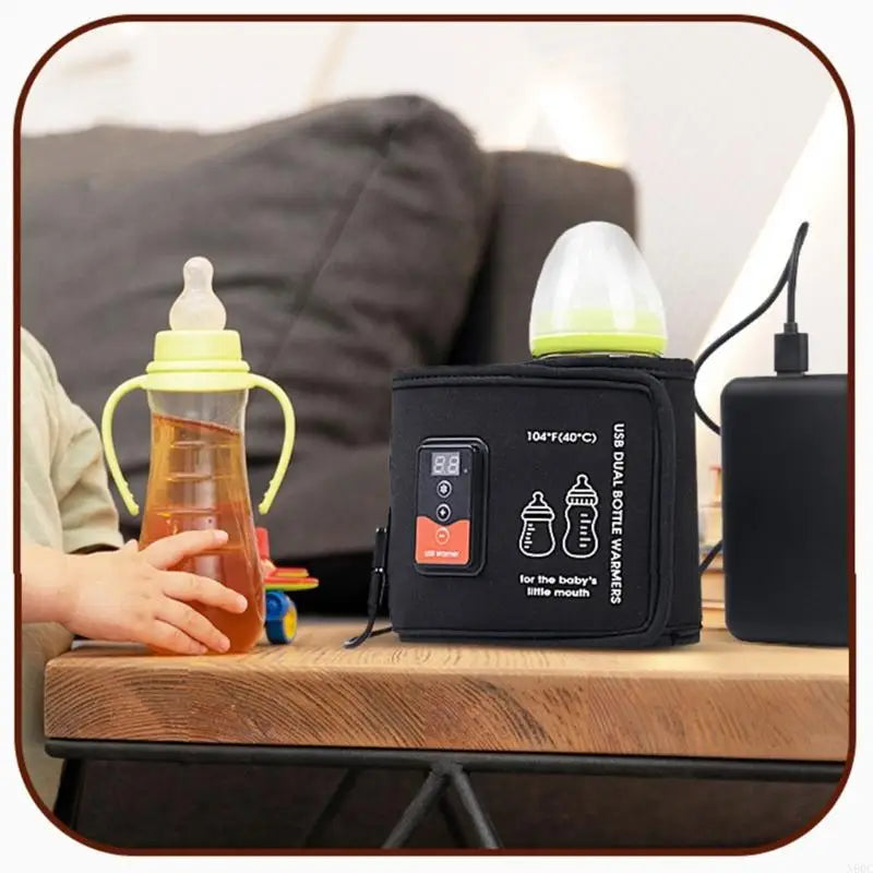 Portable Baby Bottle Insulation Sleeve – USB Powered Bottle Warmer
