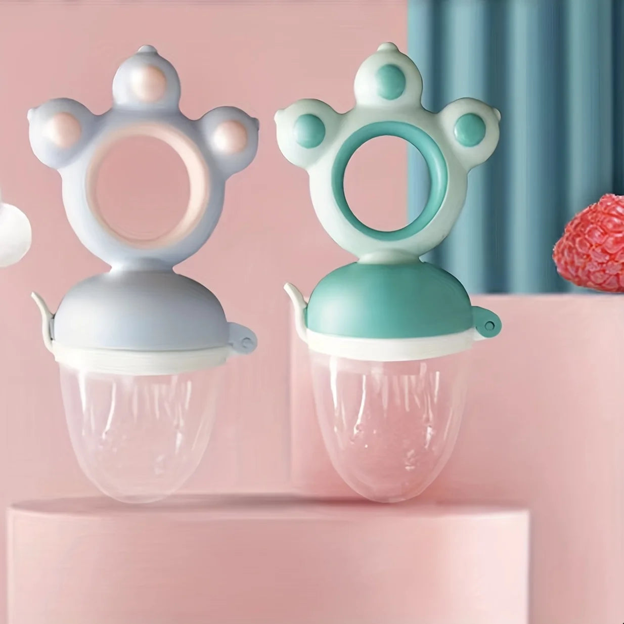 🐾 Baby Nibbler Pacifier - Fruit Dispenser &amp; Teething Ring