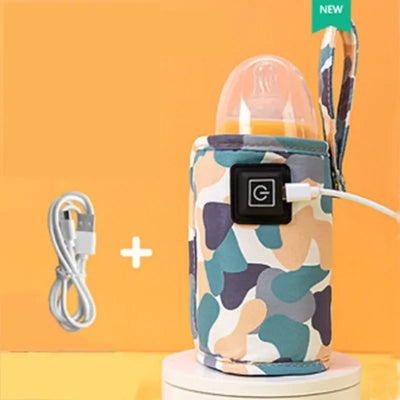 Bottle Thermal Warmer Bag - Portable Insulated Baby Bottle Keeper