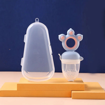 🐾 Baby Nibbler Pacifier - Fruit Dispenser &amp; Teething Ring